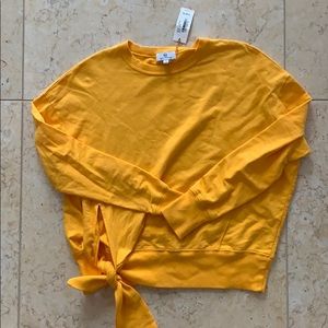 NWT AG tie sweat shirt